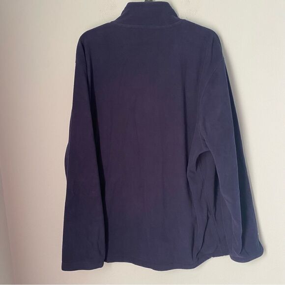 Club Room Men’s Full Zipper Fleece Jacket XXL Blue - Picture 3 of 3